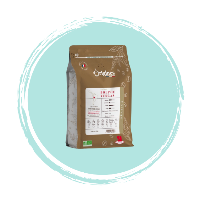 Café moulu Bolivie Yungas