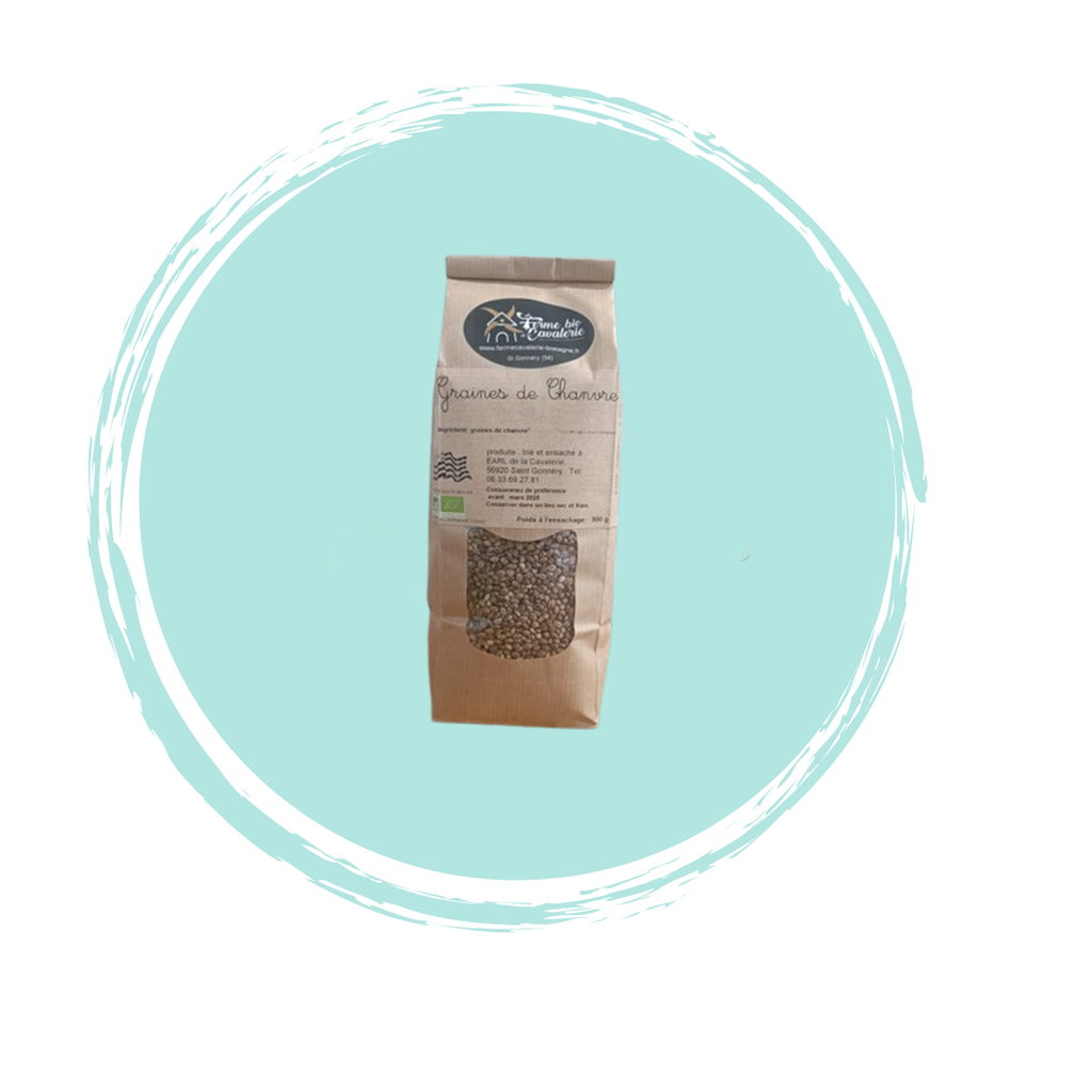 Graines de chanvre 500g